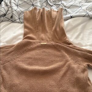 Michael Kors Beige (Gold) Knit Sweater